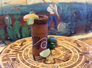 Premium tequila bottles at El Reparo Mexican restaurant in Liberty Indiana